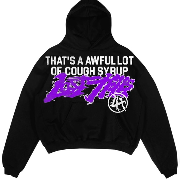 Awful Lot Of Cough Syrup Hoodie & Sweatpants | ALOCS x Lost Hills Large - Picture 8 of 14
